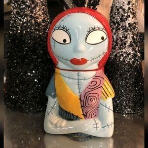 DISNEY Nightmare Before Christmas Sally Skellington Cookie Jar Canister